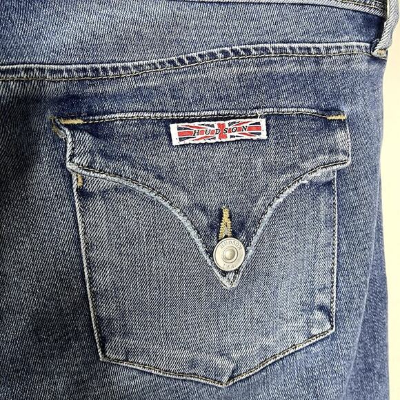 HUDSON WOMEN'S COLLIN MIDRISE BOOTCUT CROP JEAN SIZE 29 - Picture 7 of 9